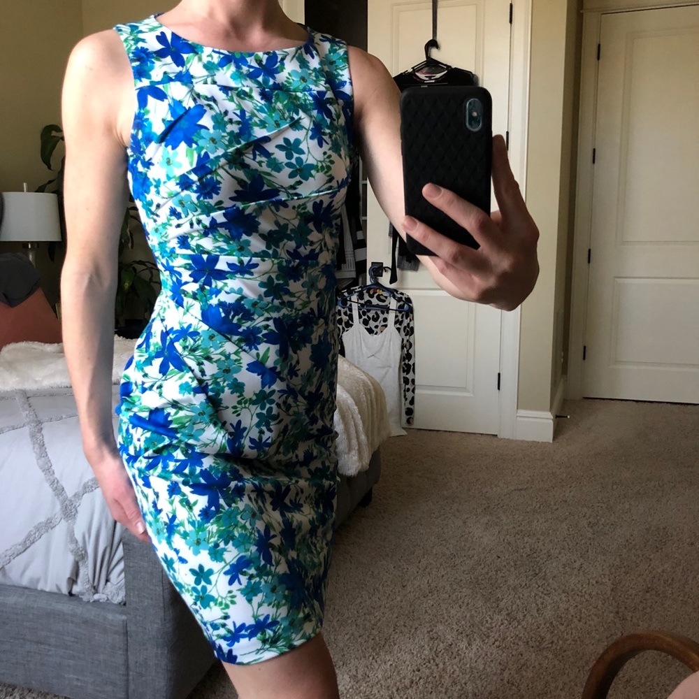 Calvin Klein Sheath Cocktail Dress